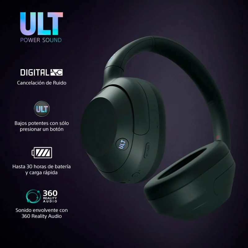 Sony ULT WEAR WH-ULT900N con Noise Cancelling Sony ULT WEAR WH-ULT900N con Noise Cancelling